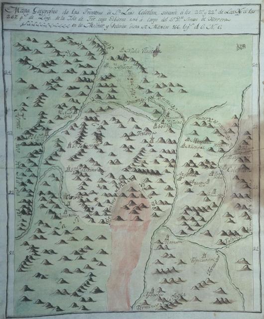 Fronteras de Colotlan 1760